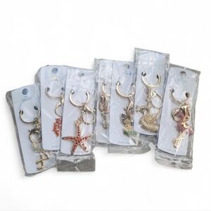 Bundle Of Seven Key Chain/ Bag Charms.